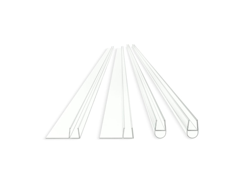 KOHLER K-705137 Sliding bath or shower door seal kit for 3/8"-thick glass, not applicable