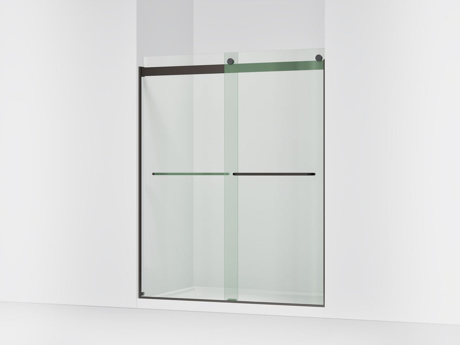 KOHLER K-706015-L Levity 74" H sliding shower door with 1/4"-thick glass
