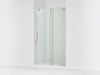 KOHLER K-706080-L Composed Sliding shower door, 78" H x 44-5/8 - 47-7/8" W, with 3/8" thick Crystal Clear glass, bright...