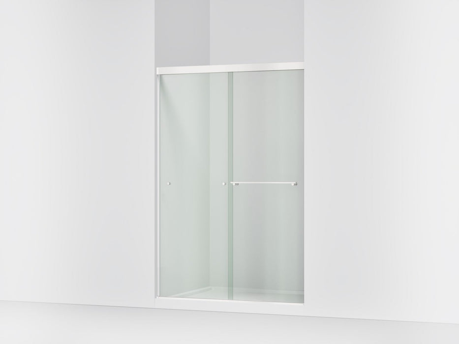 KOHLER K-707100-L Revel Sliding shower door, 70" H x 44-5/8 - 47-5/8" W, with 1/4" thick Crystal Clear glass