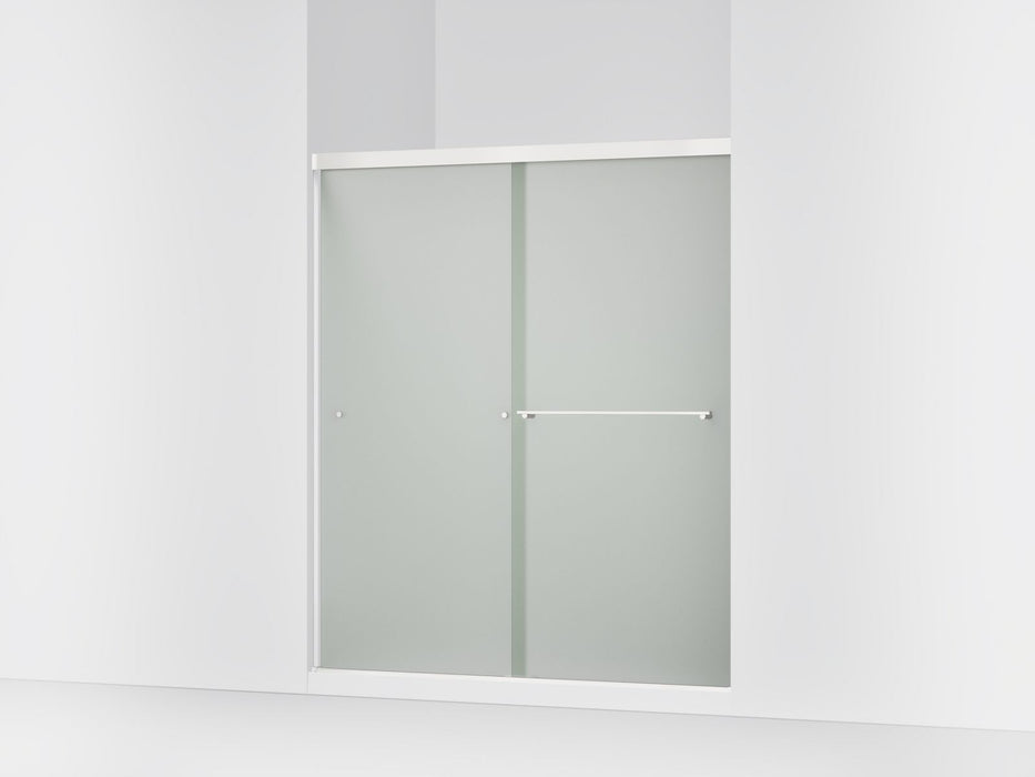 KOHLER K-707200-D3 Revel Sliding shower door, 70" H x 56-5/8 - 59-5/8" W, with 1/4" thick Frosted glass