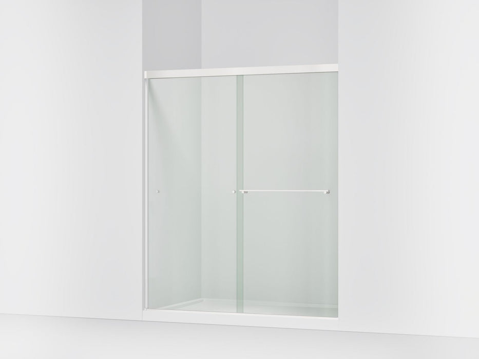 KOHLER K-707200-L Revel Sliding shower door, 70" H x 56-5/8 - 59-5/8" W, with 1/4" thick Crystal Clear glass