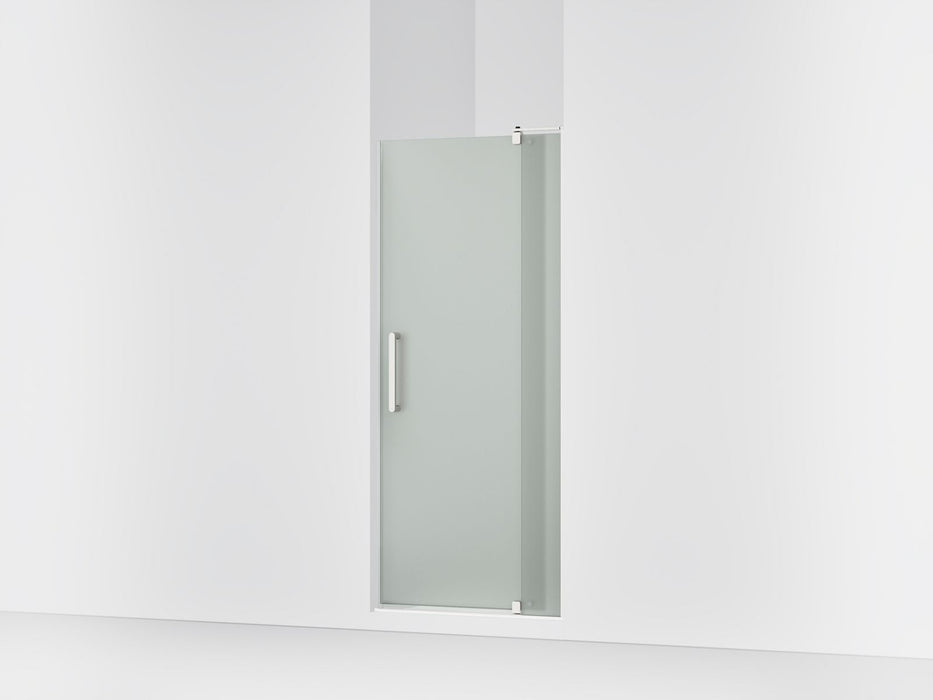 KOHLER K-707500-D3 Revel Pivot shower door, 70" H x 27-5/16 - 31-1/8" W, with 1/4" thick Frosted glass