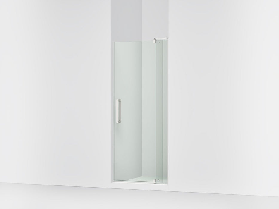 KOHLER K-707500-L Revel Pivot shower door, 70" H x 27-5/16 - 31-1/8" W, with 1/4" thick Crystal Clear glass
