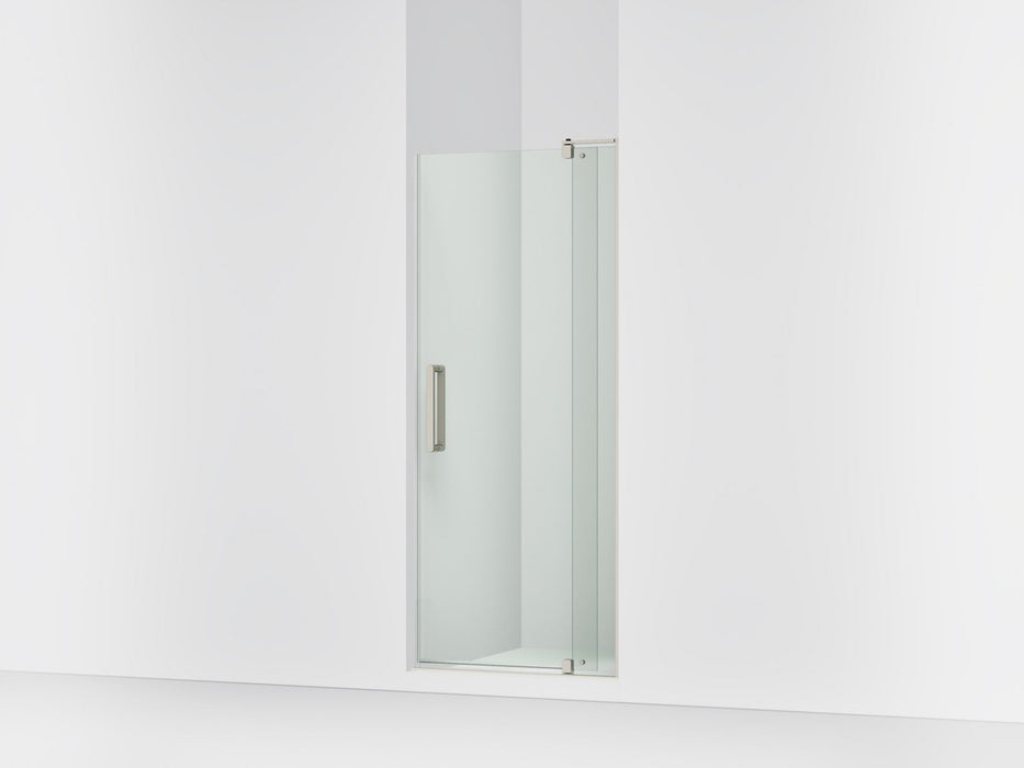 KOHLER K-707510-L Revel Pivot shower door, 70" H x 31-1/8 - 36" W, with 1/4" thick Crystal Clear glass