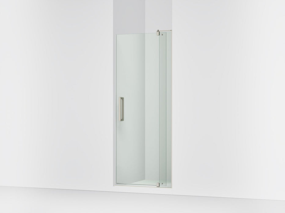KOHLER K-707516-L Revel Pivot shower door, 74" H x 31-1/8 - 36" W, with 5/16" thick Crystal Clear glass