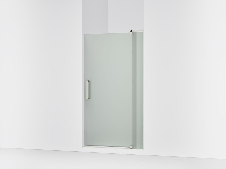 KOHLER K-707531-D3 Revel Pivot shower door, 70" H x 35-1/8 - 40" W, with 5/16" thick Frosted glass