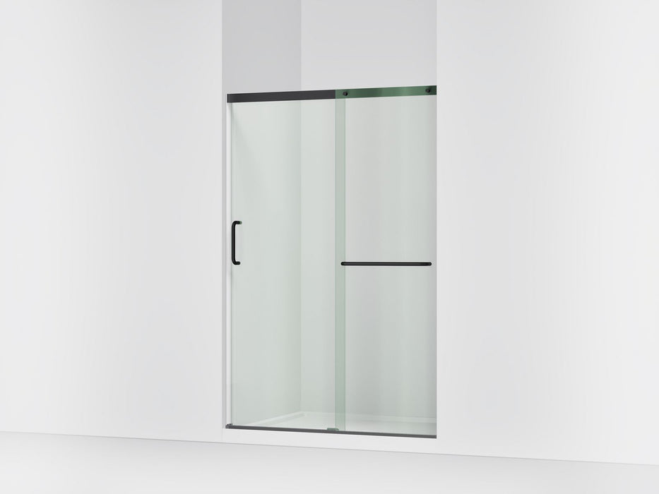 KOHLER K-707606-6L Elate Sliding shower door, 70-1/2" H x 44-1/4 - 47-5/8" W, with 1/4" thick Crystal Clear glass, matte...