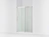 KOHLER K-707607-6L Elate Sliding shower door, 70-1/2" H x 50-1/4 - 53-5/8" W, with 1/4" thick Crystal Clear glass, bright...