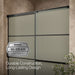 KOHLER K-707608-6G80 Elate Sliding shower door, 70-1/2" H x 56-1/4 - 59-5/8" W, with 1/4" thick Frosted glass with...