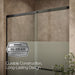 KOHLER K-707616-8G81 Elate Sliding shower door, 75-1/2" H x 62-1/4 - 65-5/8" W with heavy 5/16" thick Crystal Clear glass...