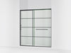 KOHLER K-707617-8G79 Elate Sliding shower door, 75-1/2" H x 68-1/4 - 71-5/8" W, with heavy 5/16" thick Crystal Clear...