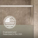 KOHLER K-707617-8G81 Elate Sliding shower door, 75-1/2" H x 68-1/4 - 71-5/8" W, with heavy 5/16" thick Crystal Clear...