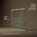 KOHLER K-707618-8G81 Elate Sliding bath door, 56-3/4" H x 56-1/4 - 59-5/8" W with heavy 5/16" thick Crystal Clear glass...