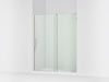 KOHLER K-707621-8L Echelon Sliding shower door, 71-3/4" H x 55-3/4 - 59-3/4" W, with 5/16" thick Crystal Clear glass,...