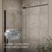 KOHLER K-707623-8L Echelon Sliding bath door, 58-1/4" H x 55-3/4 - 59-3/4" W, with 5/16" thick Crystal Clear glass, matte...