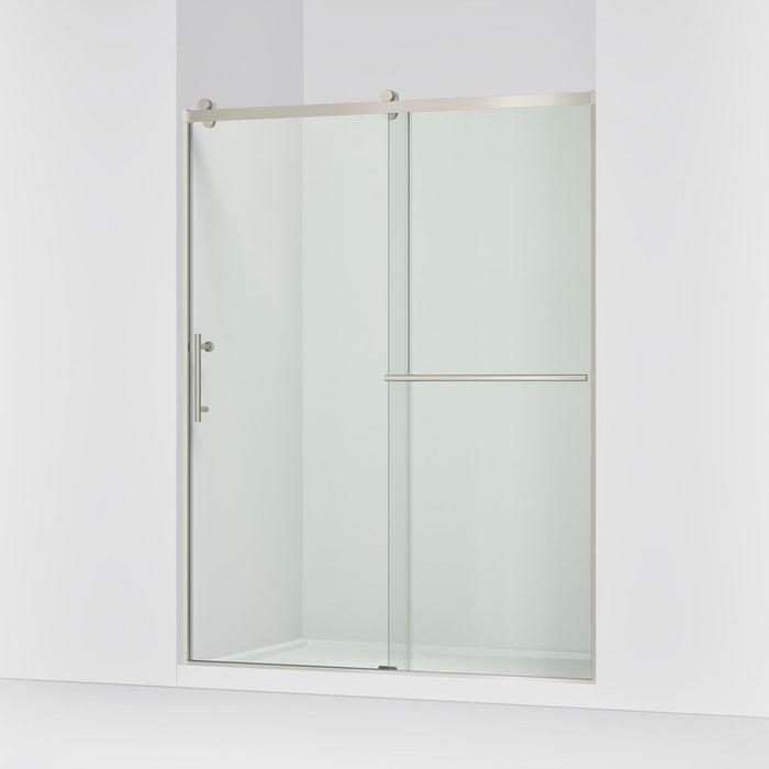 KOHLER K-709081-10L Rely 77" H sliding shower door with 3/8"-thick glass, anodized brushed nickel - view 4