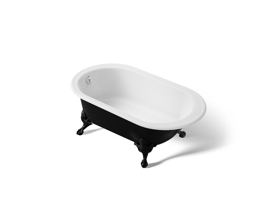 KOHLER K-710-P5 Iron Works 66" x 36" freestanding bath