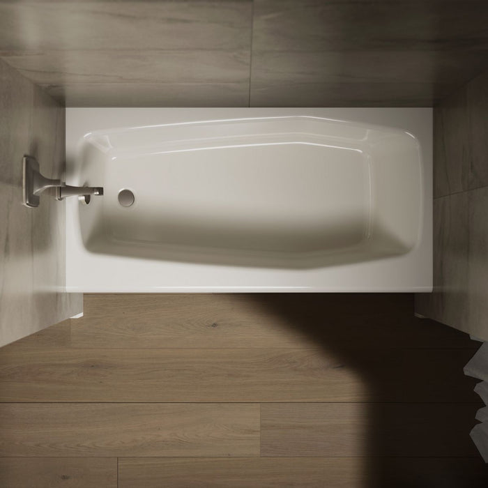 KOHLER K-715 Villager 60" x 30-1/4" alcove bath, left drain