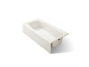 KOHLER K-716 Villager 60" x 30-1/4" alcove bath, right drain, biscuit