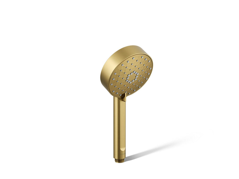KOHLER K-72415-Y Awaken G110 Three-function handshower, 2.5 gpm, vibrant brushed moderne brass