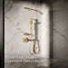 KOHLER K-72415-Y Awaken G110 Three-function handshower, 2.5 gpm, vibrant brushed moderne brass - view 4