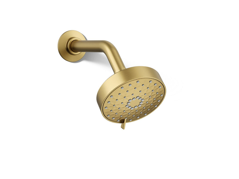 KOHLER 72419-Y Awaken G110 Three-function showerhead, 2.5 gpm, vibrant brushed moderne brass