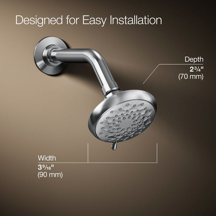 KOHLER K-72424-Y Awaken Three-function showerhead, 2.5 gpm