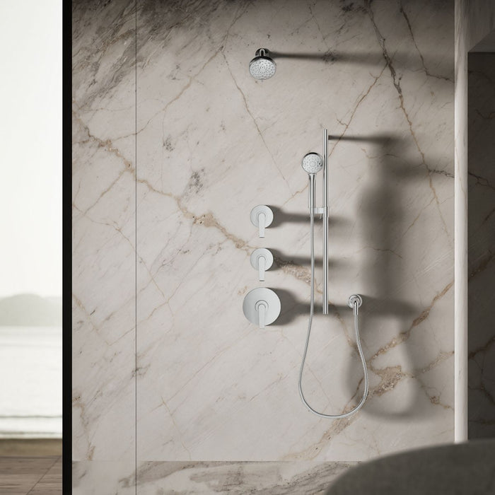 KOHLER K-72425-Y Awaken Three-function showerhead, 2.5 gpm
