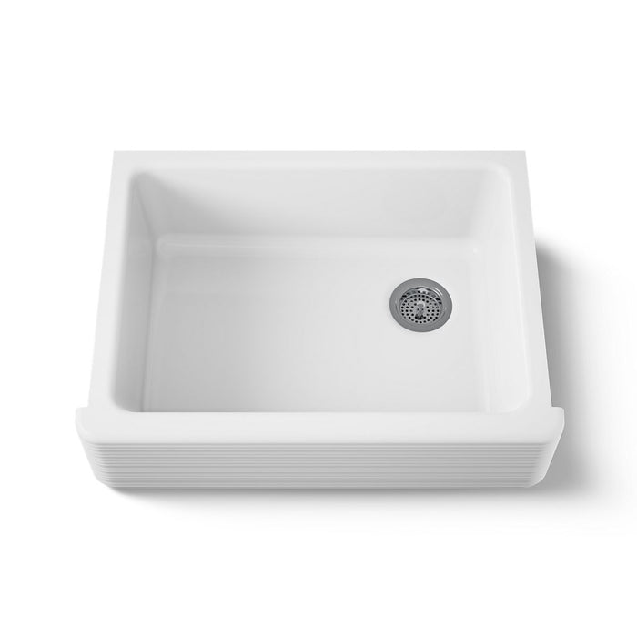 KOHLER K-7251-0 K-7251 Whitehaven 29-11/16"undermount Single-bowl Farmhouse Kitchen Sink