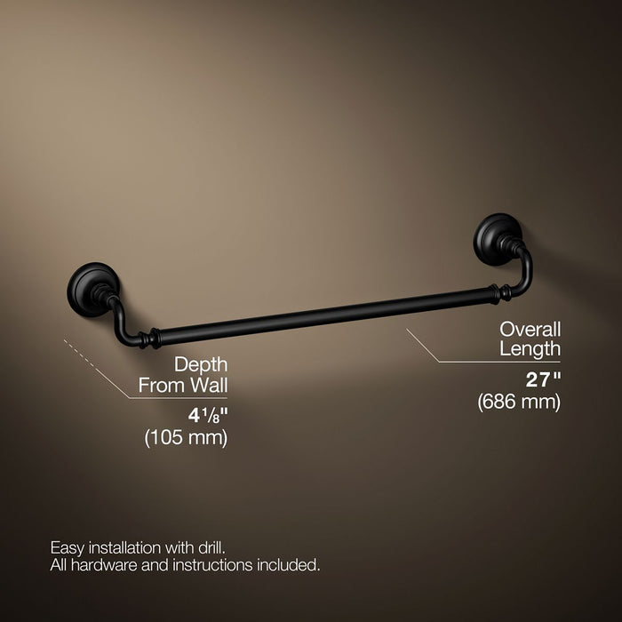 KOHLER K-72568 Artifacts 24" towel bar
