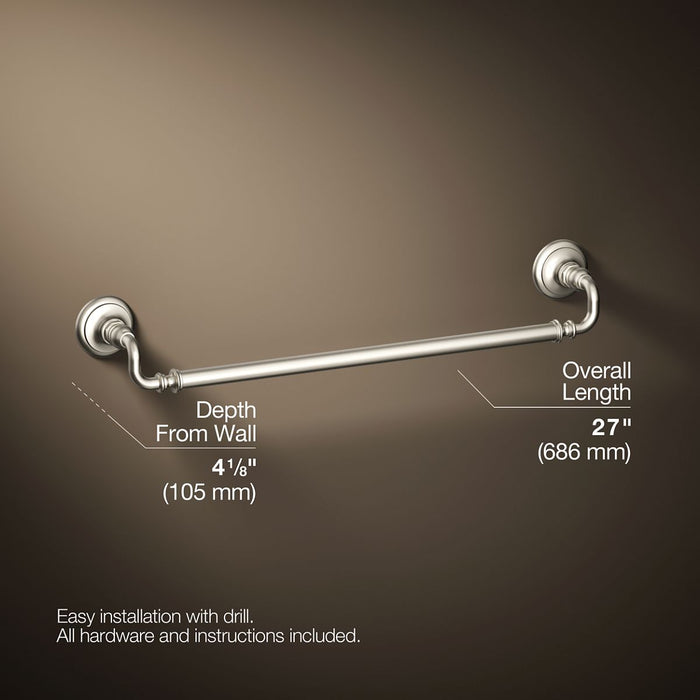 KOHLER K-72568 Artifacts 24" towel bar
