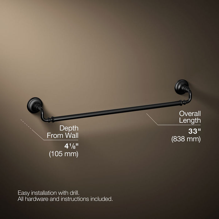 KOHLER K-72569 Artifacts 30" towel bar