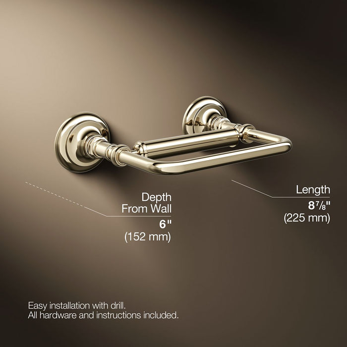 KOHLER K-72573 Artifacts Pivoting toilet paper holder