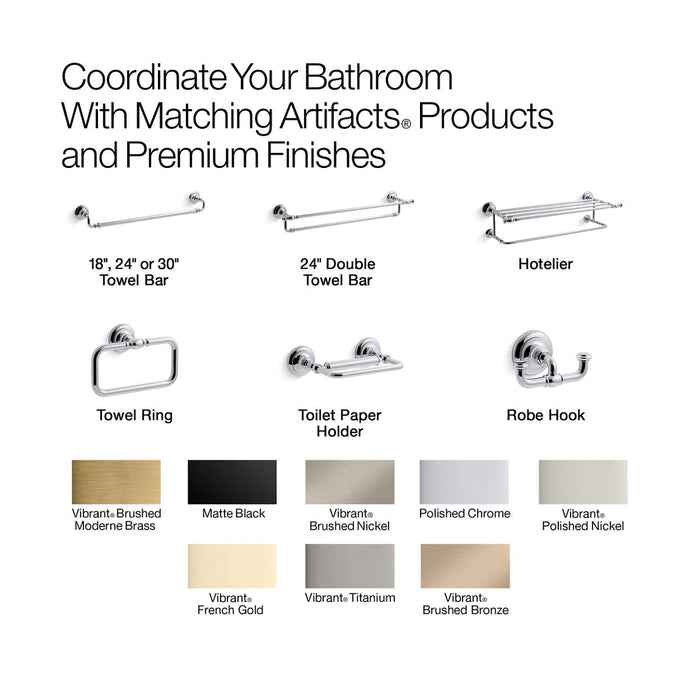 KOHLER K-72575 Artifacts Hotelier