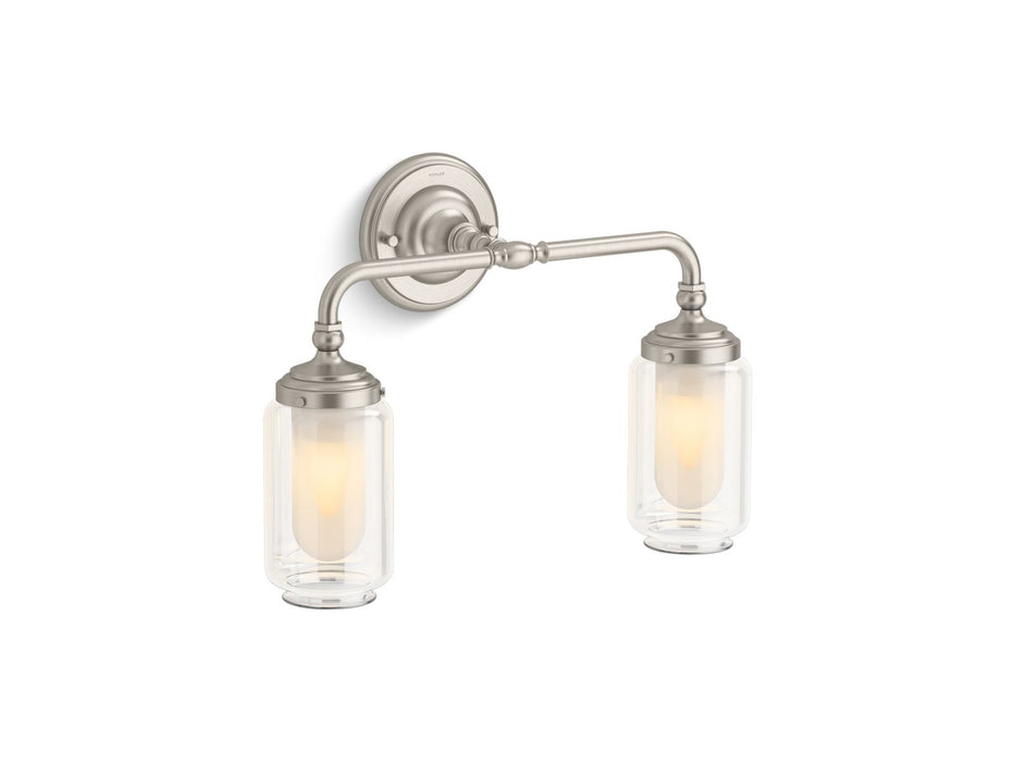 KOHLER K-72582 Artifacts Two-light sconce