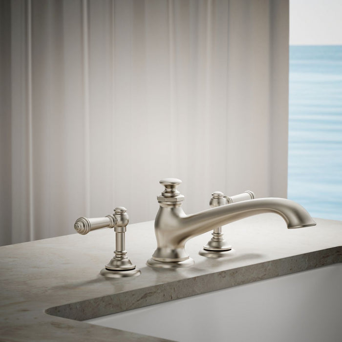 KOHLER K-72777 Artifacts Deck-mount bath spout with flare design