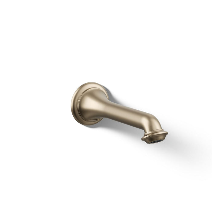 KOHLER K-72792 Artifacts Wall-mount bath spout with turned design
