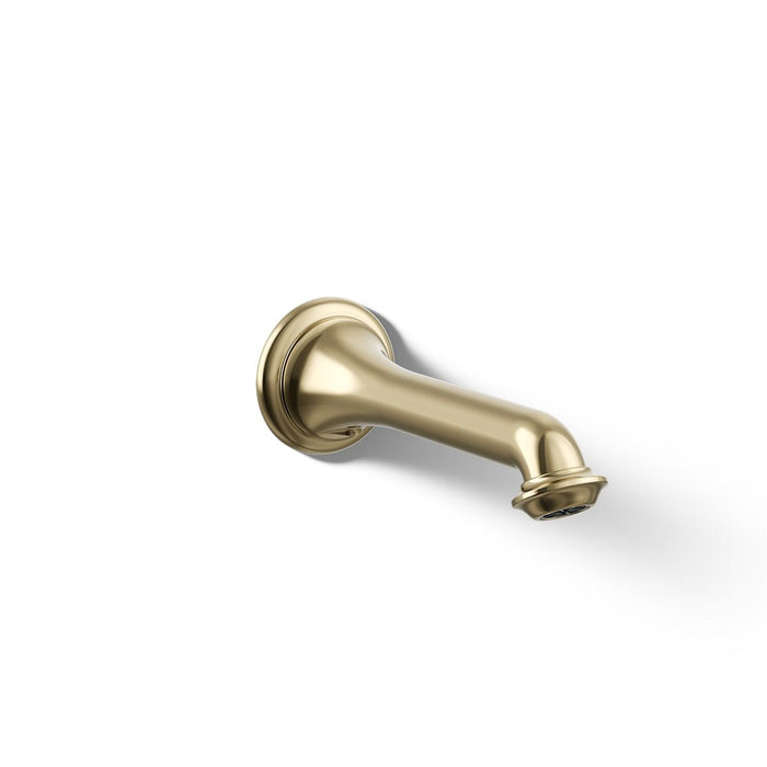 KOHLER K-72792 Artifacts Wall-mount bath spout with turned design