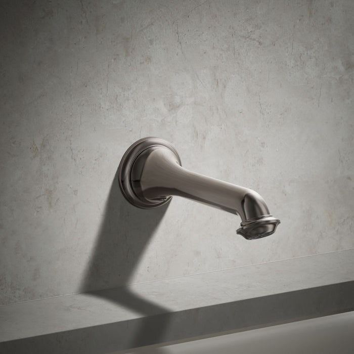 KOHLER K-72792 Artifacts Wall-mount bath spout with turned design