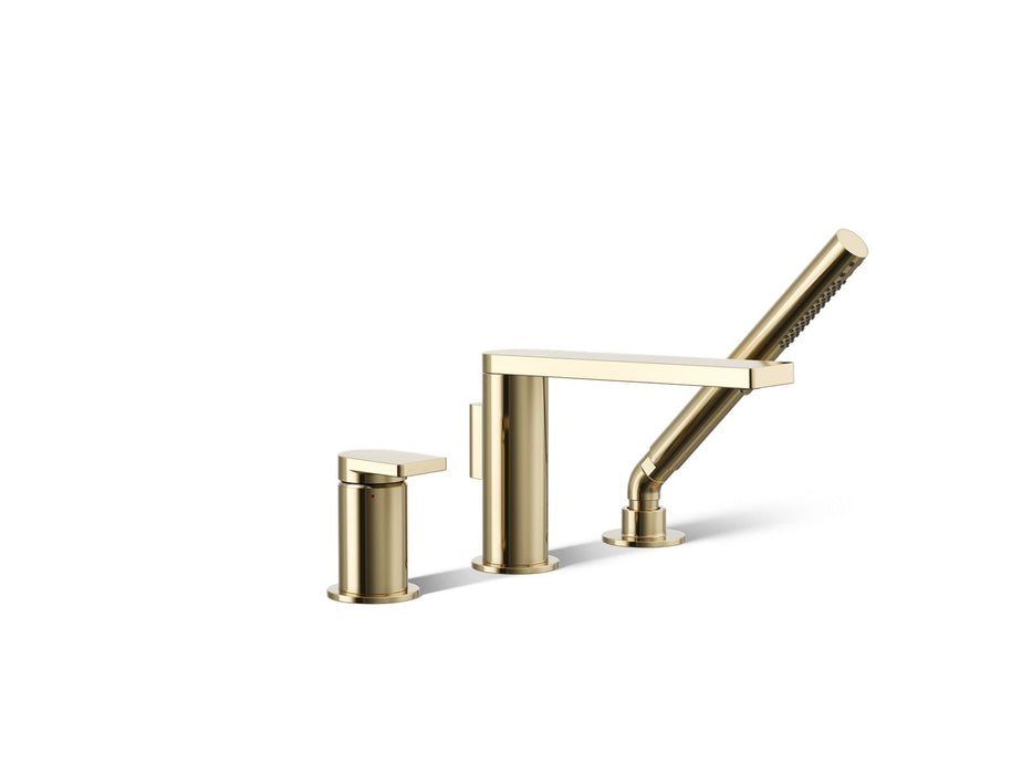 KOHLER K-73078-4 Composed Deck-mount bath faucet with handshower