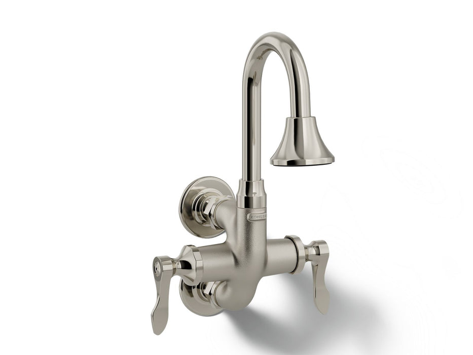 KOHLER K-730T70-4AJR Cannock|Triton Wall-mount lavatory faucet, 1.2 gpm