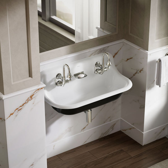 KOHLER K-730T70-4AR Cannock|Triton Wall-mount service sink faucet, 12 gpm