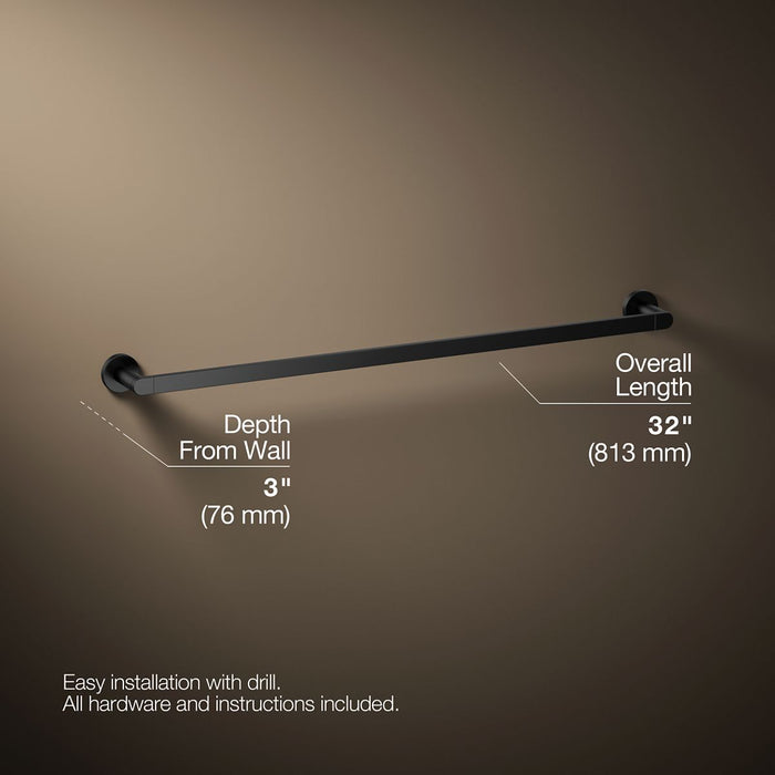 KOHLER K-73143 Composed 30" towel bar