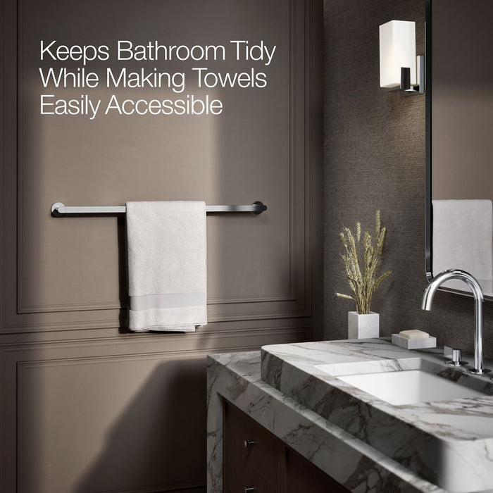 KOHLER K-73143 Composed 30" towel bar