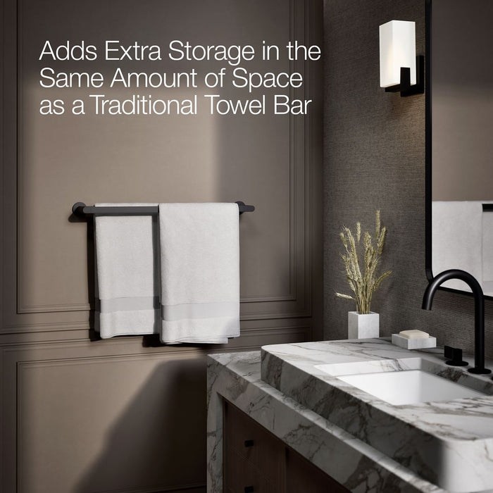 KOHLER K-73144 Composed 24" double towel bar