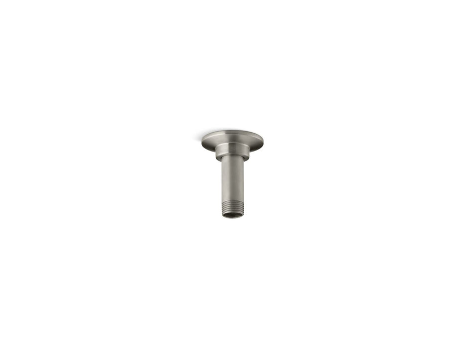 KOHLER K-7396 3" ceiling-mount single-function rainhead arm and flange