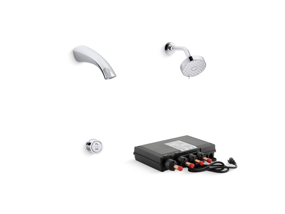 KOHLER K-7397 MasterShower Shower arm and flange,7-1/2" long