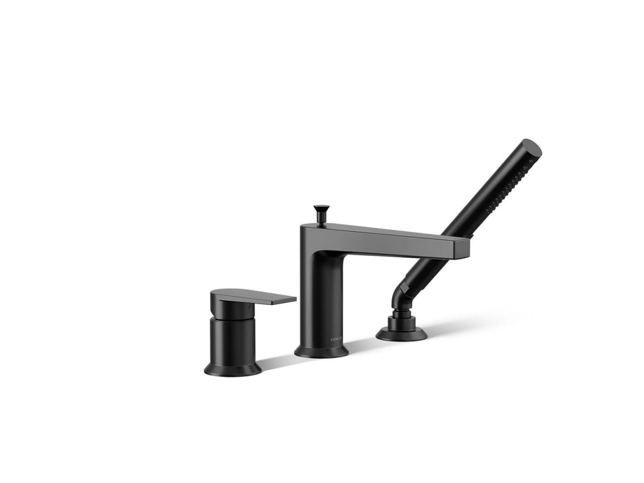 KOHLER K-74032-4 Taut Deck-mount bath faucet with handshower