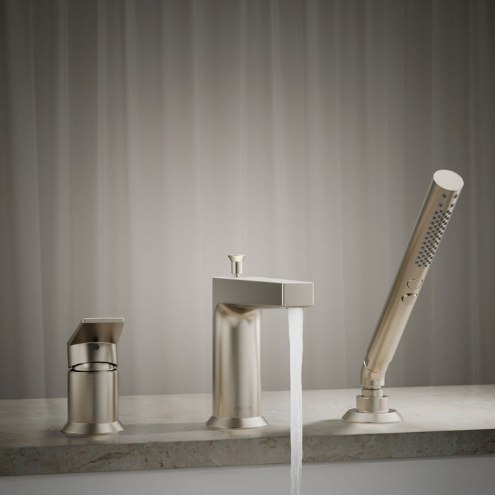 KOHLER K-74032-4 Taut Deck-mount bath faucet with handshower